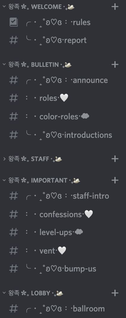 Discord Text Channels Ideas, Discord Channel Name Ideas, Name Ideas Discord, Aesthetic Discord Server Layout, Server Name Ideas Discord, Discord About Me Ideas, Server Name, Discord Server Role Ideas, Discord Server Roles Ideas