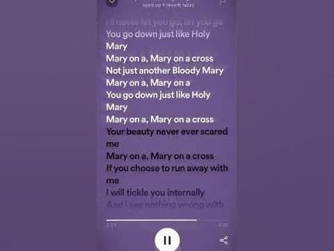 Mary On A Cross, Holy Mary, A Cross, I Am Scared, Pretty Lyrics, Content Creators, Speed Up, Music Videos, The Creator