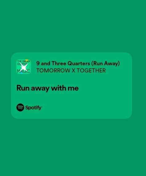 Txt Runaway Lyrics, Txt Songs Lyrics, Txt Lyrics Spotify, K Pop Songs Lyrics, Txt Runaway, Lyric Core, K Pop Lyrics, Kpop Song Lyrics, Txt Songs