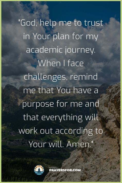 Trust in God's Plan Prayer Prayers For Everyone, Proverbs 16 3, Gods Guidance, Powerful Prayers, Psalm 119, Divine Guidance, Seeking God, Clear Mind, Academic Success