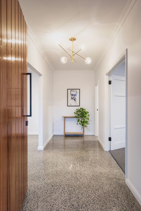 Unveiling Decor Ideas, Terrazzo Interior, Terrazo Flooring, Terazzo Floor, Space Home Decor, Polished Concrete Floors, Terrazzo Floors, Beautiful Entryways, The Local Project