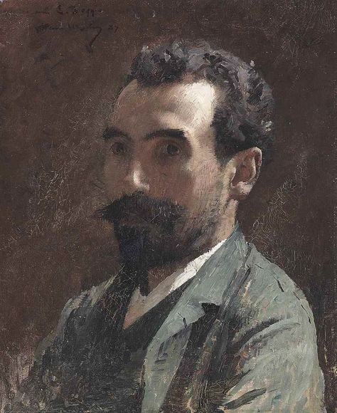 Henri Martin - Portrait d'Emilio Boggio, 1887, oil on canvas Caroline Walker, John Lavery, Paris Artwork, Study Painting, John Russell, Painting History, Arabic Calligraphy Painting, Art University, Latin American Art