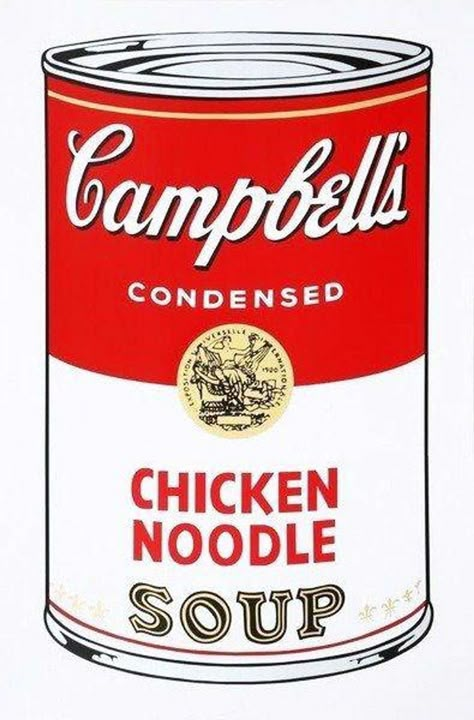 Andy Warhol's 5 Most Famous Artworks | Guide | MyArtBroker Soup Pictures, Pop Art Roy Lichtenstein, Andy Warhol Artwork, Andy Warhol Marilyn, Pop Art Andy Warhol, Campbell's Soup Cans, Warhol Pop Art, Art Andy Warhol, Andy Warhol Pop Art