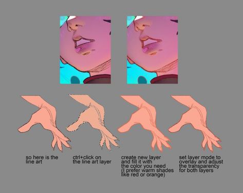 Colored Line Art, Nobody Asked, Concept Art Tutorial, Digital Painting Techniques, Art Advice, Digital Painting Tutorials, Anatomy Art, Art Poses, Art Tutorials Drawing