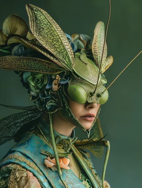 Bug Costume, Arte Alien, Creature Feature, Ap Art, Halloween Inspiration, Costume Makeup, Creature Art, Art Reference Photos, Costume Design