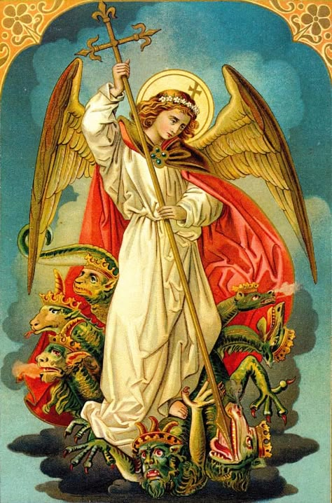 St Michael Archangel, Angels Art, Michael Archangel, Michael The Archangel, Michael Art, Ayat Alkitab, San Michele, Saint Michael, Religious Images