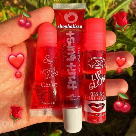 Cherry Lipgloss, Make Up Morado, Nk Lip Gloss, Cherry Coke Can, Lipgloss Lips, Summer Fridays, Lip Glow, Now Open, Instagram Shop