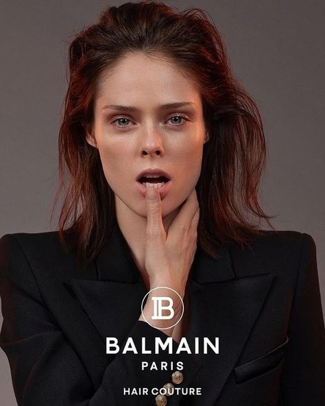 Coco Rocha Poses, Balmain Hair Couture, Beauty Poses, Hair Couture, High Fashion Poses, Balmain Hair, Couture Hairstyles, High Fashion Makeup, Fashion Pose