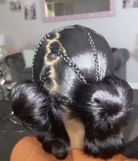 Barbie Ponytail, Slicked Back Ponytail, Two Ponytails, Quick Natural Hair Styles, First Haircut, Flat Iron Hair Styles, Slick Hairstyles, Heart Hair, Dope Hairstyles