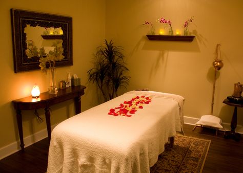 Woodhouse Day Spas - Plano, TX | About Us                                                                                                                                                                                 More Woodhouse Day Spa, Massage Room Design, Spa Massage Room, Massage Room Decor, Day Spas, Massage Therapy Rooms, Home Spa Room, Reiki Room, Esthetics Room