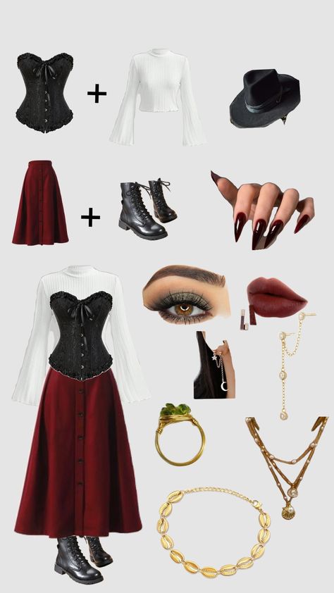 Pirate costume 🏴‍☠️ #piratesofthecaribbean #pirateaesthetic #pirate Spooky Pirate Costume, Pirates Of The Caribbean Inspired Outfit, Pirate Vibe Outfit, Diy Girls Pirate Costume, Simple Pirate Outfit, Pirates Costume Female, Pirate Inspired Outfits Casual, Pirate Outfit Girl, Pirate Outfit Ideas