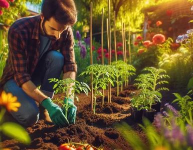 Do this a few days after planting your peppers and will grow more resilient plants that produce so much more fruit throughout the summer Underground Greenhouse, Cucumber Gardening, Home Grown Vegetables, Mint Plants, Thriving Garden, Plant Spacing, Soil Improvement, Plant Health, How To Grow Taller