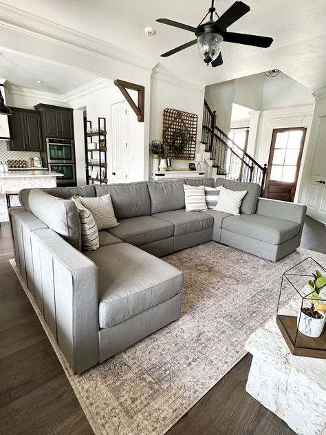 Lovesac Living Room, Large Sectional Living Room, Lovesac Sactional Living Rooms, Love Sac Sectional, Lovesac Sactionals, Lovesac Couch, Lovesac Sactional, Love Sac, Nacho Bar