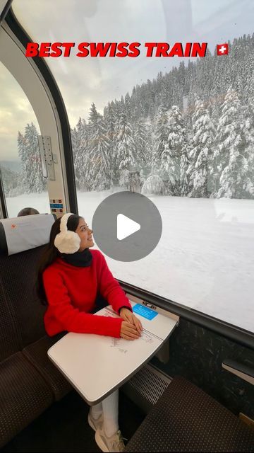 Niharika Jain | Traveller from India on Instagram: "The most scenic train ride in the world ~ BERNINA EXPRESS 🚂🏔️  Why Bernina Express?   From glaciers to palm trees, the attractions along the route makes Bernina the best 🏔️🌲  This panaromic train connects between icy Switzerland and sunny Italy. A 4 hour journey with the most spectacular views of swiss alps, Landwasser Viaduct, the signature structure of the Rhaetian Railway 🛤️ and a UNESCO World Heritage site  COSTING? 💸  The round trip (Chur>Tirano>Chur) for the 2nd class category costed us around 13000 INR. The prices are subject to the dates of booking.   How to book? 🧾  You can book your tickets on their official website:   https://www.berninarailway.com/ticket/daily-two-way-ticket-chur-tirano-chur-by-train/  Note ‼️ Explore a Switzerland Train Aesthetic, Bernina Express Train, Bernina Express Switzerland, Tirano Italy, Niharika Jain, Landwasser Viaduct, Swiss Train, Bernina Express, Scenic Train Rides