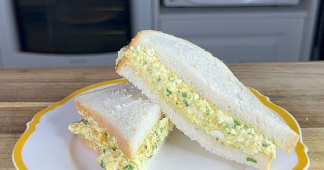 Easiest Curried Egg Salad Sandwich Recipe Curried Egg Sandwich, Curried Egg Salad, Curry Egg Salad, Salad Sandwich Recipe, Egg Salad Sandwich Recipe, Health Benefits Of Eggs, Cake Preparation, Egg Salad Sandwich, Egg Benefits