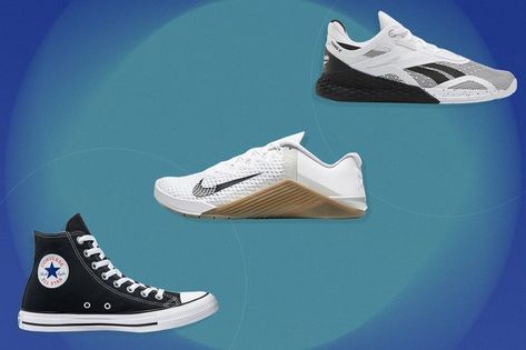 The best weightlifting shoes are made for maximal stability and force production. Check out these pairs and learn how to find the best strength-training shoes for you. Lifting Shoes For Women, Weight Training Shoes, Best Workout Shoes, Best Gym Shoes, Muscle Building Women, Weightlifting Shoes, Lifting Shoes, Weightlifting Gym, Best Gym Workout