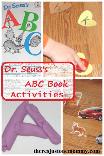 Fun activities to go with Dr. Seuss's ABC book Dr Seuss Abc Book, Fun Alphabet Activities, Celebrate Dr Seuss Birthday, Dr Seuss Abc, Dr Seuss Preschool, Dr Seuss Activities, Dr Seuss Crafts, Abc Crafts, Fun Alphabet