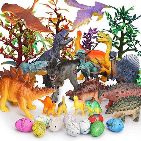 Amazon.com: prehistoric animals toys: Toys & Games Dinosaur Theme Park, Aurorus Pokemon, Build A Dinosaur, Animal Figurine Toys, Dinosaur Party Supplies, Toddler Boy Toys, Dino Toys, Dinosaur Party Favors, Avengers Superheroes