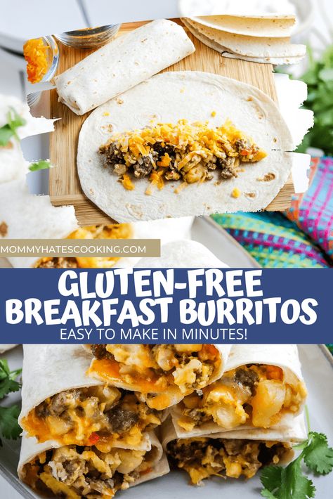 Breakfast Burrito Recipe, Healthiest Breakfast, Healthy Breakfast Burrito, Breakfast Burritos Frozen, Healthy Gluten Free Breakfast, Burrito Recipe, Gf Breakfast, Breakfast Burritos Recipe, Perfect Healthy Breakfast