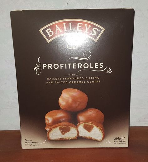 Baileys Profiteroles Salted Caramel (2020) Rum Chata, Candy Kit, Soda Flavors, Damon Salvatore, So Yummy, Pretzel Bites, Salted Caramel, Rum, Caramel