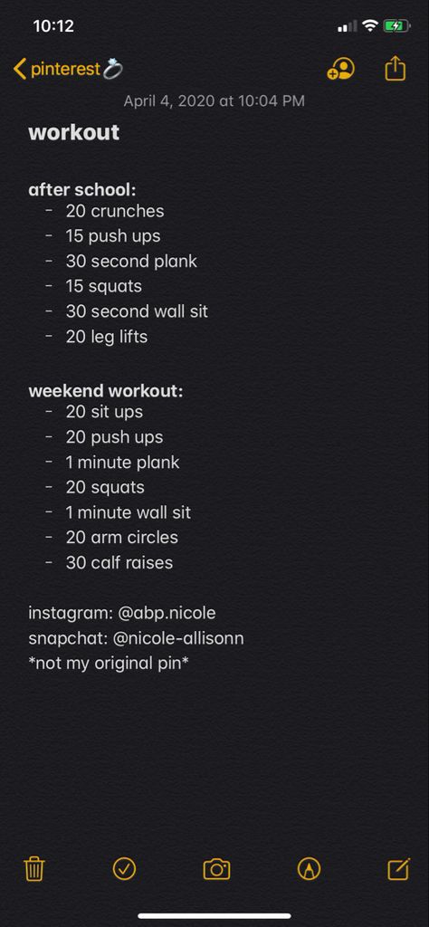 Notes App Workout Plan, Workouts List Notes, Notes Workout Routine, Workout Playlist Name Ideas, Sweat App Workouts, Lunch Time Workout, Weekend Workout, Beauty Diet, Beachbody Workouts