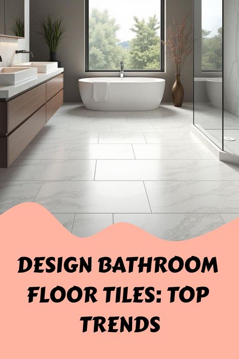 Design Bathroom Floor Tiles: Top Trends Bathroom Floor And Shower Wall Tile Matching, Narrow Bathroom Floor Tile, Bathroom Floor Tile Lowes, Bathroom With Slate Tile Floor, Different Size Tiles Bathroom, Mismatched Tile Floor, Tile Colors Floor, Tile Patterns For Bathroom, Simple Bathroom Floor Tile Ideas