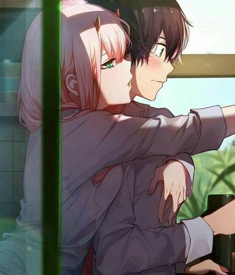 Futurisme Retro, Harry Potter Anime, Anime Couple, Zero Two, Anime Love Couple, Darling In The Franxx, Anime Couples Manga, Fanarts Anime, Two People