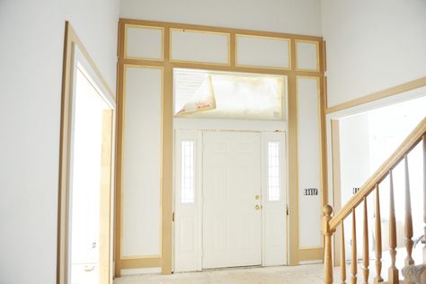 entry way design Batten Diy, Faux Farmhouse, Appliance Storage, White Wood Paneling, Vstupná Hala, Board Batten, Board And Batten Wall, Young House Love, Kitchen Appliance