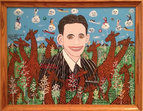 Howard Finster, Raw Artists, Outsider Artists, Art Matters, Talking Heads, American Folk Art, Arts Center, Visionary Art, Naive Art