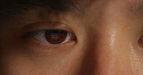 4K Closeup eye of Asian man surfing the net with screen reflected in his pupil Stock Footage,#man#surfing#Asian#Closeup Eye Pic, Man Surfing, Kevin Tran, Eye Reference, Supernatural Aesthetic, Eye Close Up, Asian Man, Number 16, Tv Supernatural