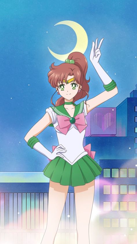 Princess Jupiter, Jupiter Wallpaper, Sailor Moon Jupiter, Sailor Moon Pose, Ronin Warriors, Sailor Moon Background, Saylor Moon, Makoto Kino, Sailor Moon Girls