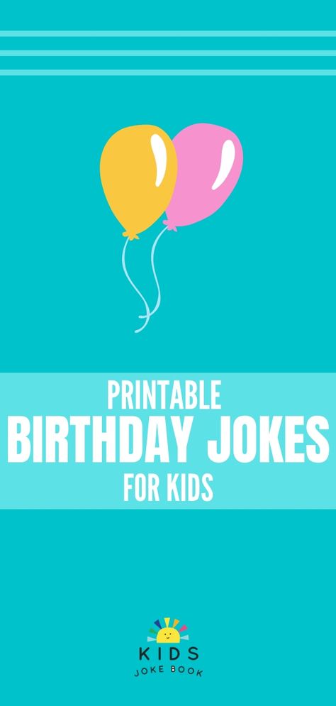 Birthdays are one of a kid’s favorite days! It is a day where they are number one and they get lots of presents. Celebrate the day with some of these awesomely funny birthday jokes! #freeprintable #kidsjokes #jokesforkids #funny #humor #forkids #birthday Happy Birthday Jokes, Birthday Jokes For Kids, Lots Of Presents, Funny Birthday Jokes, Kid Jokes, Holiday Jokes, Printable Lunch Box Notes, Kids Jokes, Birthday Jokes