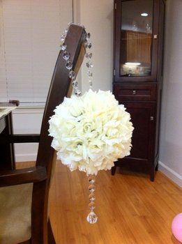 :::MY DIY POMANDER BALLS::: - Project Wedding | Pomander balls, Flower ball, Wedding flowers Isle Decor, Wedding Church Aisle, Church Aisle, Pew Decorations, Church Pews, Pomander Balls, Aisle Decorations, Kissing Balls, Flower Balls