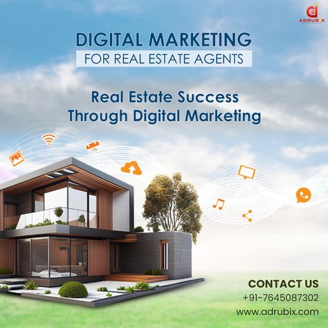 Let’ begin the new era of real estate success with personalized digital promotion strategies designed just for modern agents. Navigate the internet with ease, connecting with interested buyers. Take advantage of targeted marketing, compelling content, and digital walkthroughs to display your properties in a unique manner. Boost your business and interact with your customers via the information superhighway. Digital Marketing Informative Posts, Real Estate Digital Marketing, Real Estate Success, Promotion Strategy, Real Estate Business, Marketing Solution, Real Estate Agents, Digital Marketing Services, Estate Agents