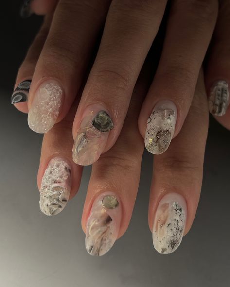 Organic nail art 🥰 a little rotten a bit moldy nails are my favorite #nailartmilano #uglynails #moldnails #koreannailart #unghiette #nailsmilano #маникюрмилан #naturenails Mold Aesthetic, Korean Nail Art, Organic Nails, My Favorite, Nail Art, Nails, Art, Nail Arts