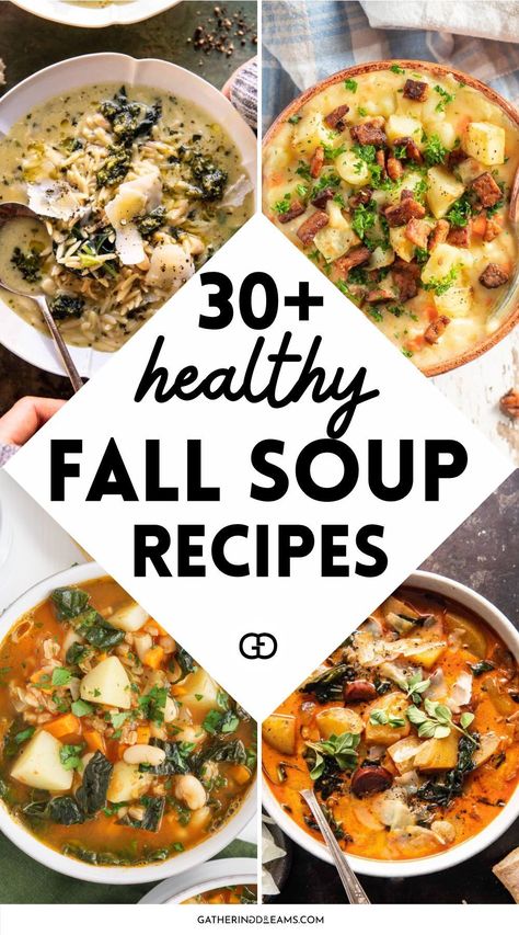 Healthy Fall Soup Recipes, Fall Soup Recipes Healthy, Healthy Fall Soups, Easy Weeknight Dinners Healthy, Fall Soup, Fall Soup Recipes, Healthy Weeknight Dinners, Healthy Slow Cooker, Fall Soups