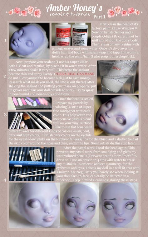 Doll Repaint Tutorial, Art Doll Tutorial, Doll Making Tutorials, Custom Monster High Dolls, Monster High Custom, Monster High Art, Monster High Repaint, Monster Dolls, Doll Painting