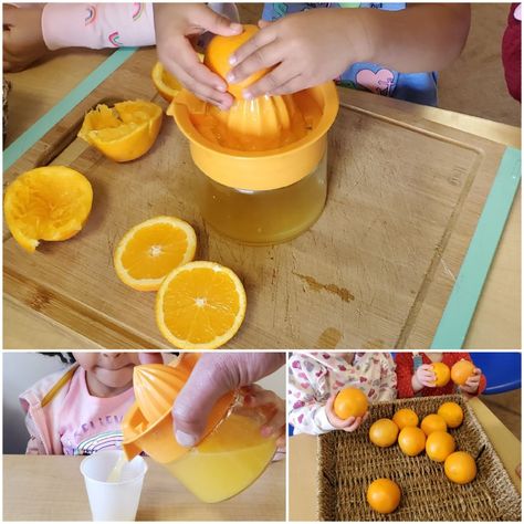 Today activity was exploring orange 🍊 We did Orange Squeezing Juice Activity!🍊 Children had great fun squeezing an orange 🍊 to extract the juice from the fruit to have a drink. We also talked about how the orange look , color , taste ,feel and smell ? . And where do oranges grow? Learning about orange was fun for them . Check Out My Simple & Slow Living Board and Visit My Youtube Channel . Orange Sensory Activities, Orange Activity For Preschool, The Color Orange Activities For Toddlers, Orange Color Activities Preschool, Orange Preschool Activities, Orange Activities For Toddlers, Orange Activities For Preschool, Color Orange Activities For Preschool, Fruit Activities For Toddlers