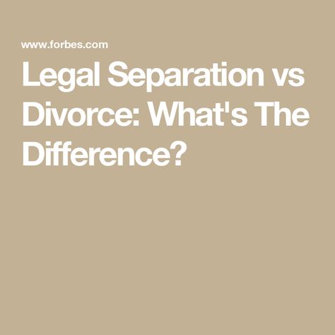 Legal Separation vs Divorce: What's The Difference? Separation Marriage, Legal Separation, Separation And Divorce, Tricky Questions, Getting Divorced, Tax Deductions, Benefits