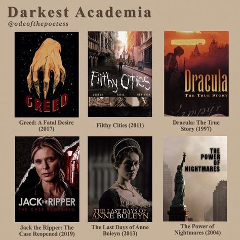 Dark Academia Films, Academia Movies, Darkest Academia Aesthetic, Dark Academia Movies, Tom Hanks Movies, Darkest Academia, Film Recommendations, In The Pale Moonlight, Great Movies To Watch