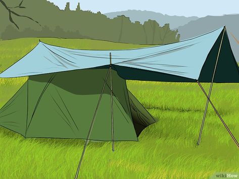 Rain Camping, Campfire Fun, Grand Canyon Camping, Nomadic Life, Hiking Ideas, Outdoor Skills, Fishing Umbrella, Cozy Camping, Camping Tarp