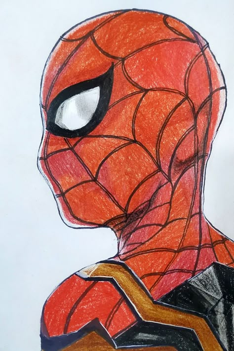 Animal Cell Drawing, Speed Draw, Avengers Drawings, Pen Art Work, Spiderman Drawing, Spiderman Art Sketch, Whatsapp Wallpaper Cute, Man Sketch, Dragon Ball Painting