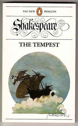 Vintage New Penguin Shakespeare series paperback. Reprint - 1988. Cover illustration by Paul Hogarth. The Tempest Shakespeare, William Shakespeare Frases, Activity Printables, Penguin Books Covers, Play Poster, The Tempest, Free Novels, Penguin Book, Shakespeare Plays