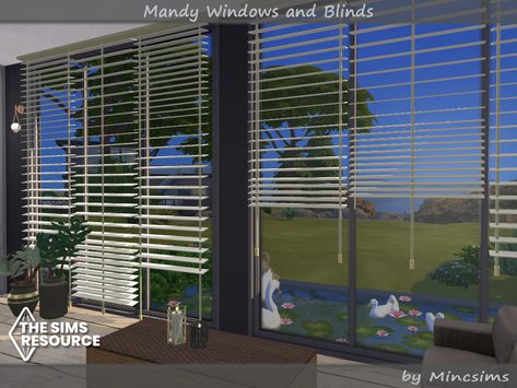 The Sims Resource - Mandy Windows and Blinds Living Room Sims 4, Sims 4 Cc Furniture Living Rooms, Sims 4 Tsr, Sims 4 Gameplay, 4 Wallpaper, Sims 4 Cc Packs, Sims 4 Cc Furniture, Sims 4 Collections, Best Sims