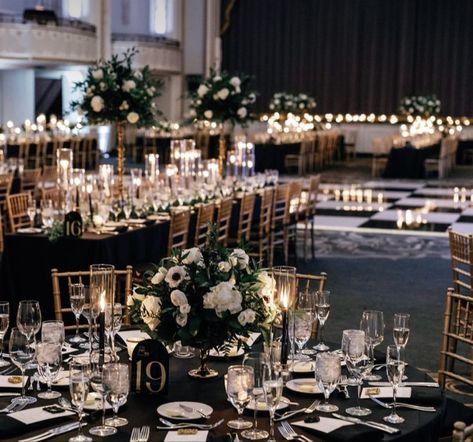 Twilight Wedding Aesthetic Reception, Wedding Reception Candles Romantic, Oheka Castle Wedding Receptions, Wedding Mood, Romantic Wedding, Wedding Reception, Weddings