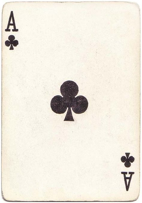 Playing Card Tattoos, Ace Of Clubs, Club Tattoo, Clover Tattoos, Ace Card, Motif Art Deco, Card Tattoo, King Of Hearts, Card Drawing