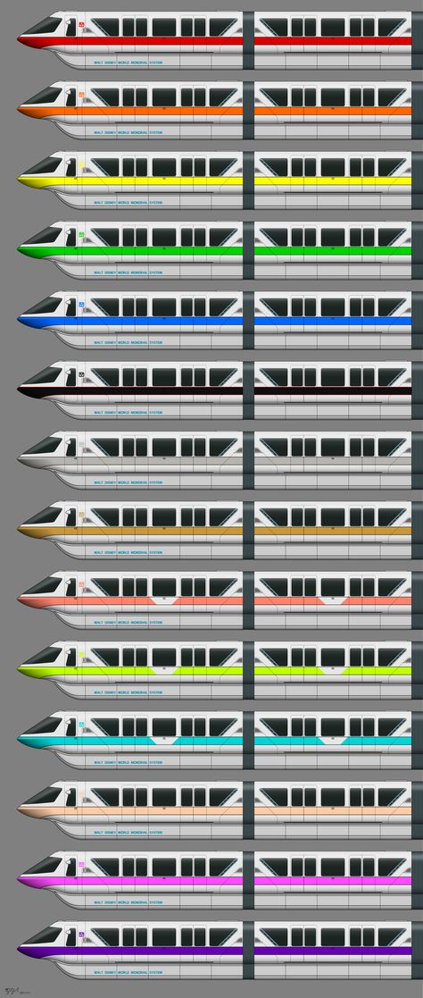 Disney Monorail Svg, Disney Monorail Tattoo, Monorail Tattoo, Disney World Monorail, Monorail Disney, Disney Monorail, Disney Project Life, Disney Transportation, Disney Scrapbook Pages