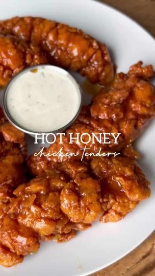 Hot Honey Tenders 🔥 🍯 ♥️ #britscookin #betterbreader #bestkitchengadgets | Brits Cooking | Brits Cooking · Original audio Hot Honey Tenders, Honey Tenders, Louisiana Rice, Hot Honey Chicken Tenders, Honey Chicken Tenders, Hot Honey Chicken, Cholula Hot Sauce, Honey Chicken Recipe, Rice And Gravy