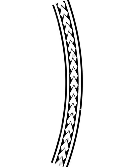 Polynesian Armband Tattoo Design, Polynesian Armband, Arm Band Tattoo Designs, Cross With Wings Tattoo, Polynesian People, Hand Band, Single Line Tattoo, Band Tattoo Designs, Polynesian Tattoo Designs