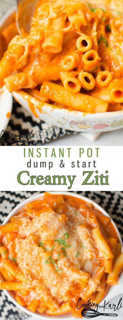 Best Instant Pot Pasta Recipes, Creamy Ziti Instant Pot, Instant Pot Ziti Recipe, Easy Pasta Recipes Instant Pot, Instapot Family Dinner, Quick And Easy Instapot Recipes, Best Instant Pot Dinners, Instapot Olive Garden Pasta, Instant Pot Pasta Dishes